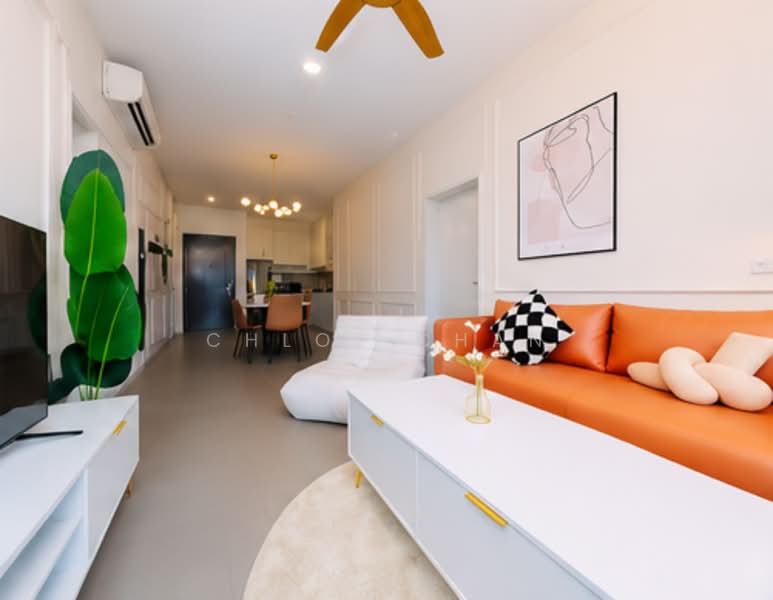 Condominium for Rent at Aster Residence - Chloe Chan - Living Room - PropertyGuru.com.my