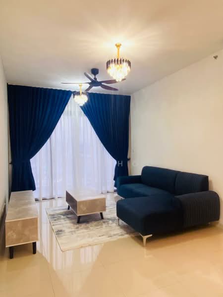 Service Residence for Rent at Sunway Belfield - CY Khoo - Living Room - PropertyGuru.com.my