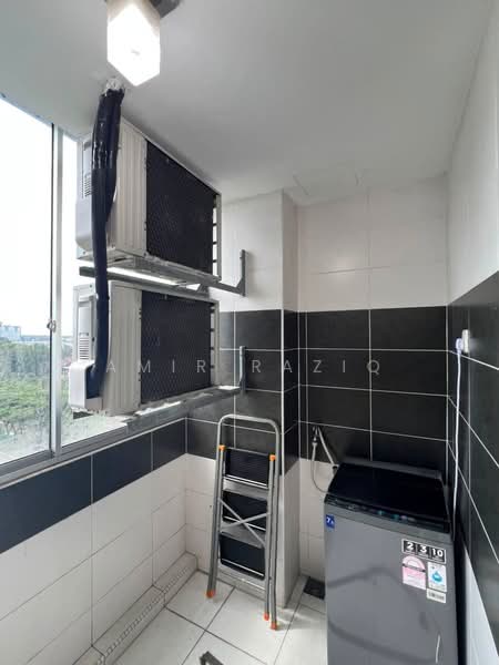 Service Residence for Rent at D'Inspire Residence (Inspira Bestari) - Amir Raziq - Balcony - PropertyGuru.com.my