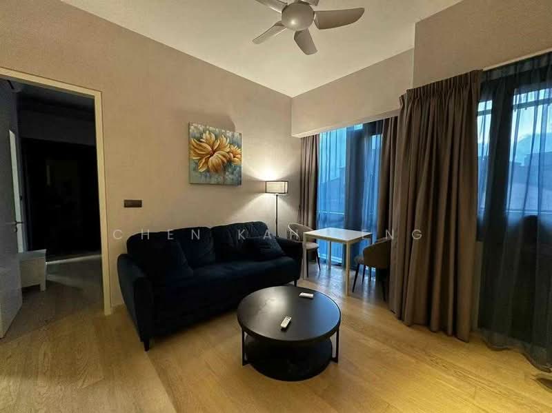 Servis Apartment untuk Disewa di Star Residences One - Chen Kah Seng - Living Room - PropertyGuru.com.my
