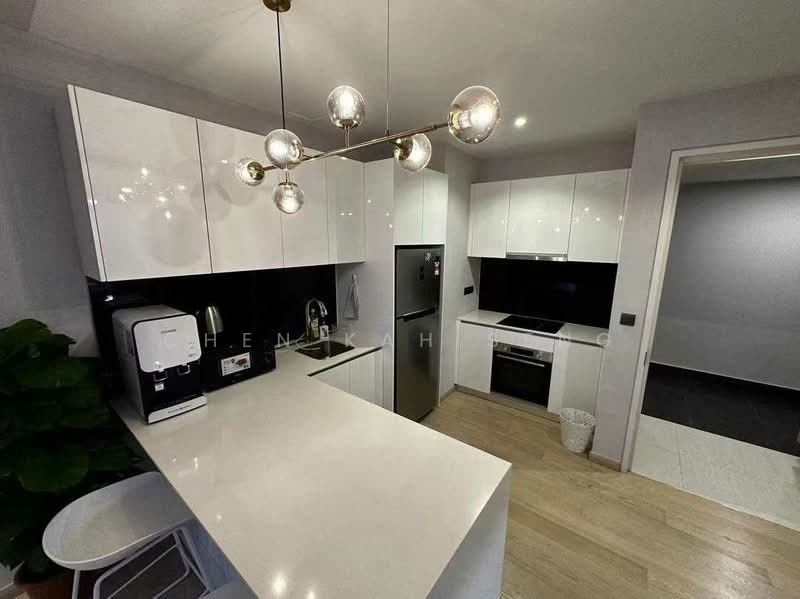 Servis Apartment untuk Disewa di Star Residences One - Chen Kah Seng - Kitchen - PropertyGuru.com.my