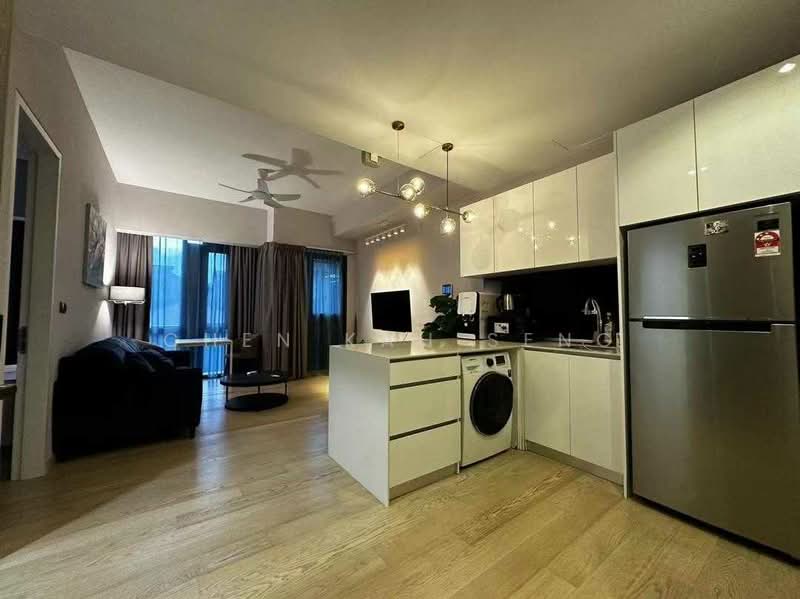 Servis Apartment untuk Disewa di Star Residences One - Chen Kah Seng - Living Room - PropertyGuru.com.my