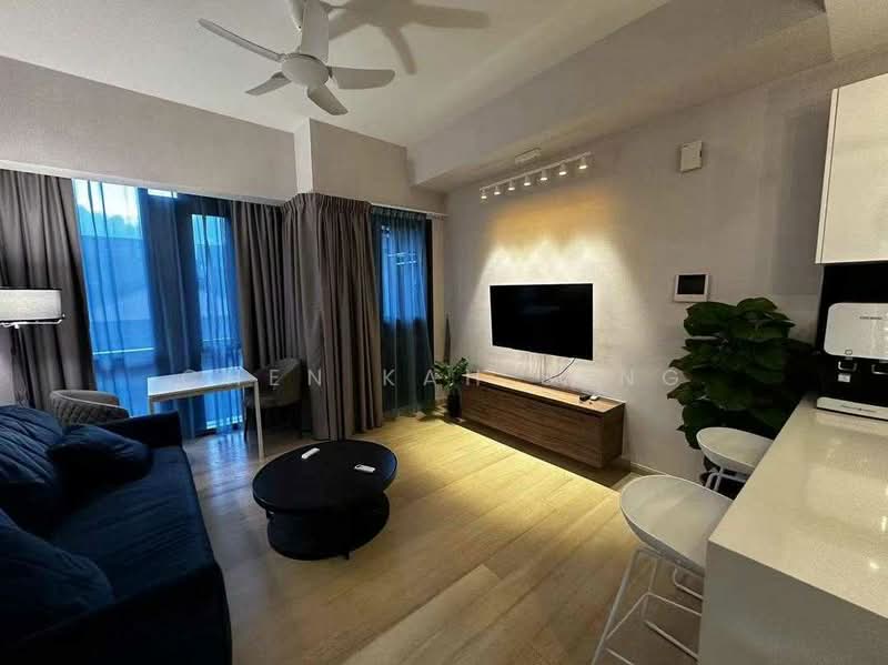 Servis Apartment untuk Disewa di Star Residences One - Chen Kah Seng - Living Room - PropertyGuru.com.my