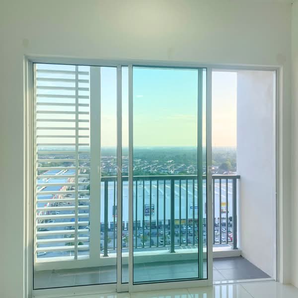 Service Residence for Rent at Palm Garden - Ann Khor - Balcony - PropertyGuru.com.my