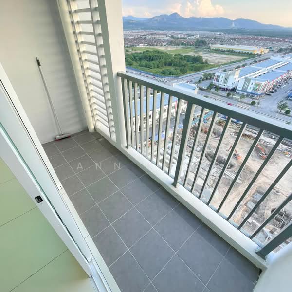 Service Residence for Rent at Palm Garden - Ann Khor - Balcony - PropertyGuru.com.my