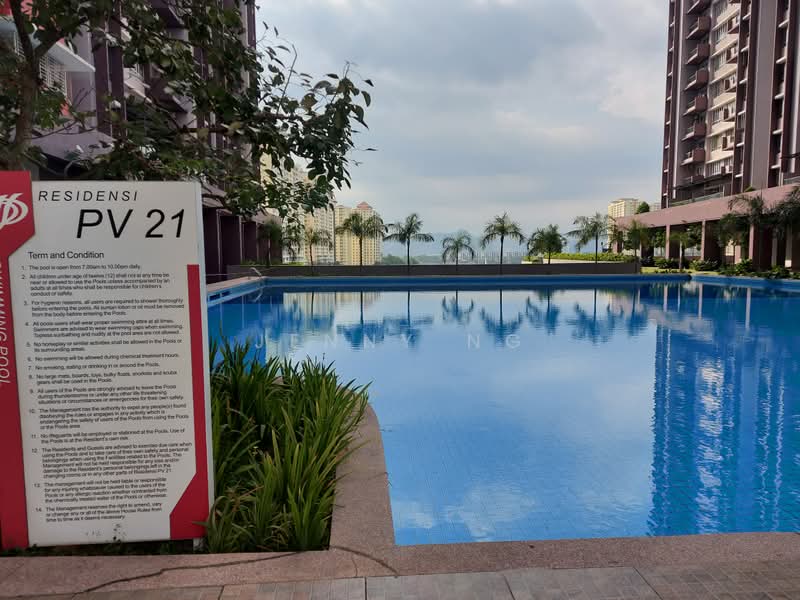 Service Residence for Sale at Platinum Lake PV 21 - Jenny Ng - Pool - PropertyGuru.com.my