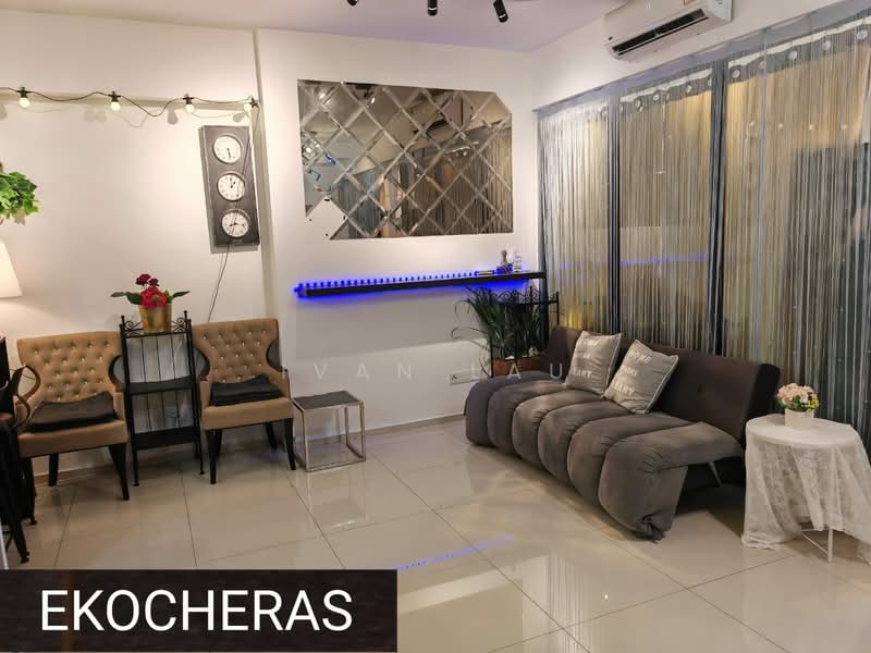 Service Residence for Rent at EkoCheras Service Residences - Ivan Lau - Living Room - PropertyGuru.com.my