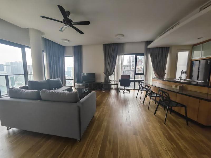 Kediaman Servis untuk Disewa di St Mary Residences - Maggie Chin - Living Room - PropertyGuru.com.my