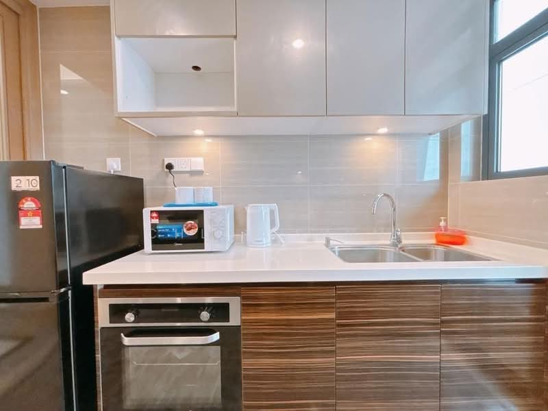 Servis Apartment untuk Disewa di Space Residency - Chloe Shum - Kitchen - PropertyGuru.com.my
