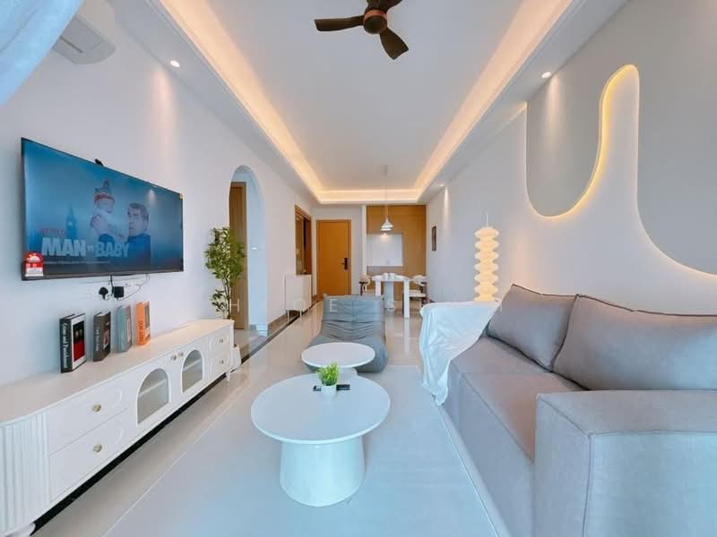 Servis Apartment untuk Disewa di Space Residency - Chloe Shum - Living Room - PropertyGuru.com.my