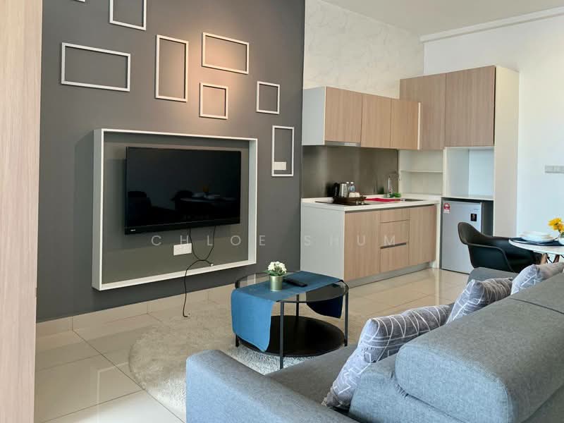 Service Residence for Rent at Twin Galaxy (Dwi Galaksi) - Chloe Shum - Living Room - PropertyGuru.com.my