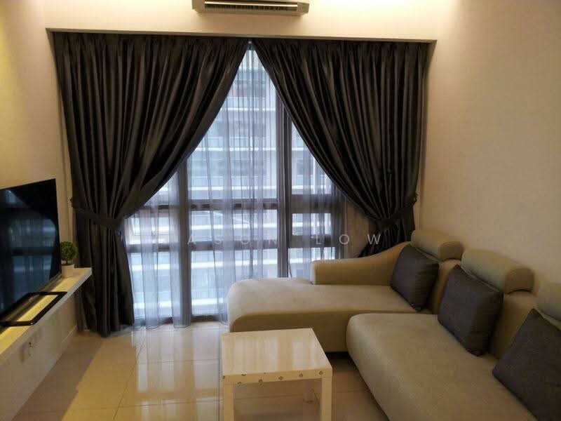 Servis Apartment untuk Disewa di Cascades Residency - Jason Low - Living Room - PropertyGuru.com.my