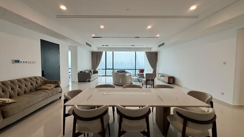 Service Residence for Sale at Pavilion Damansara Heights - Dacklin Lee - Living Room - PropertyGuru.com.my