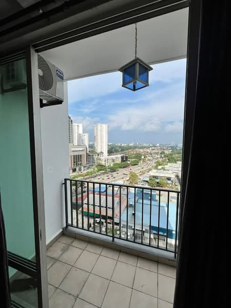 Servis Apartment untuk Disewa di Greenfield Regency - Chloe Ying - Balcony - PropertyGuru.com.my