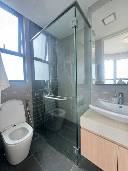 Service Residence for Rent at The M @ Medini Macrolink - Amir Raziq - Bathroom - PropertyGuru.com.my