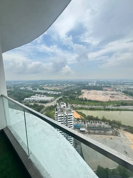 Service Residence for Rent at The M @ Medini Macrolink - Amir Raziq - Balcony - PropertyGuru.com.my