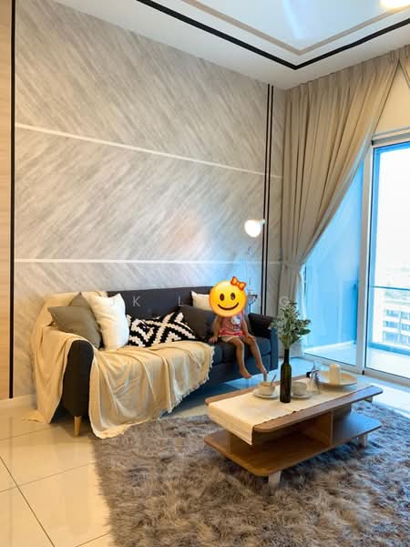 Servis Apartment untuk Dijual di Eco Sky - JK Leong - Living Room - PropertyGuru.com.my