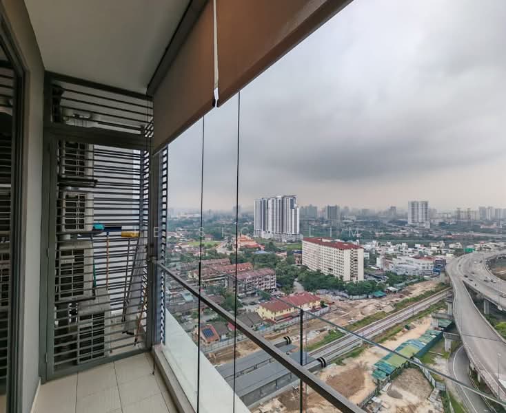 Service Residence for Sale at United Point (Residensi Berpadu) - Jessica Lim - Balcony - PropertyGuru.com.my