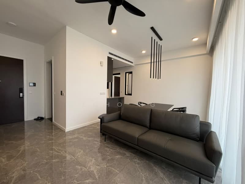 Servis Apartment untuk Disewa di Park Regent @Desa Park City - Echo Ng - Living Room - PropertyGuru.com.my