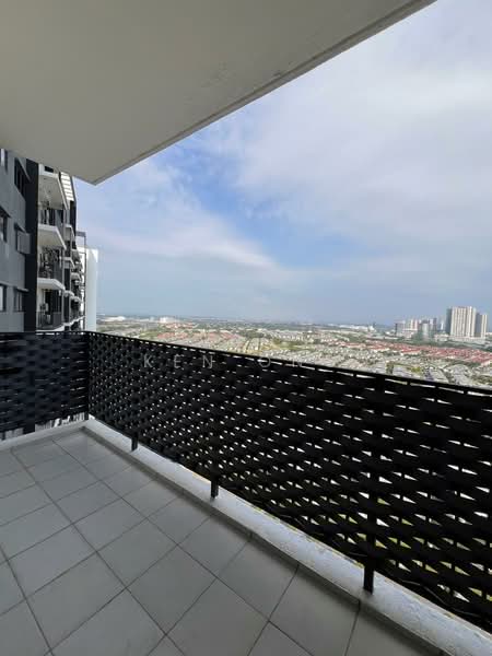 Service Residence for Rent at Huni @ Eco Ardence - Ken Ong - Balcony - PropertyGuru.com.my