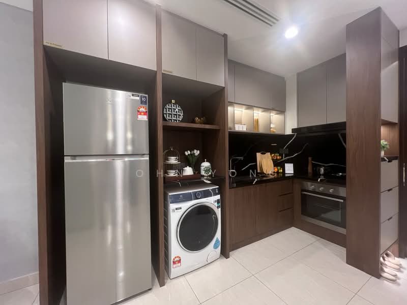 Servis Apartment untuk Dijual di Times Square 2 - John Yong - Kitchen - PropertyGuru.com.my