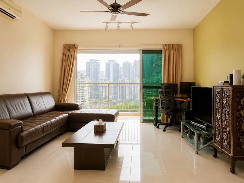 Service Residence for Sale at Kiara Designer Suites - JK Leong - Living Room - PropertyGuru.com.my