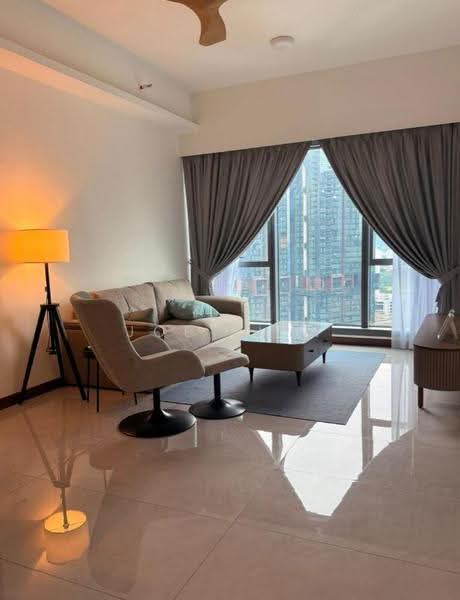 Kediaman Servis untuk Disewa di Core Residence @ TRX - Joe Liew - Living Room - PropertyGuru.com.my