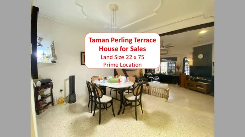 Rumah Teres 2 Tingkat untuk Dijual di Taman Perling (Perling) - Max Loh - Dining Room - PropertyGuru.com.my