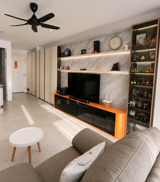 Service Residence for Sale at Lumi Tropicana Serviced Residence - Albert Ho - Living Room - PropertyGuru.com.my