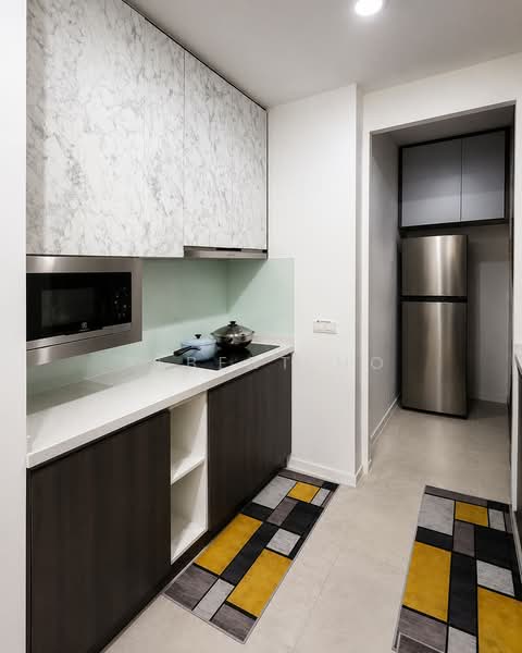 Service Residence for Sale at Lumi Tropicana Serviced Residence - Albert Ho - Kitchen - PropertyGuru.com.my