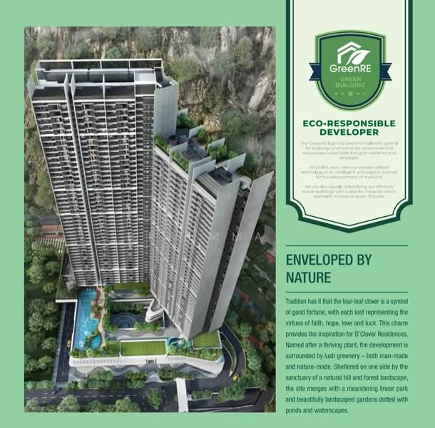 Condominium for Rent at D'Clover Residences - Brahmma . - Exterior - PropertyGuru.com.my