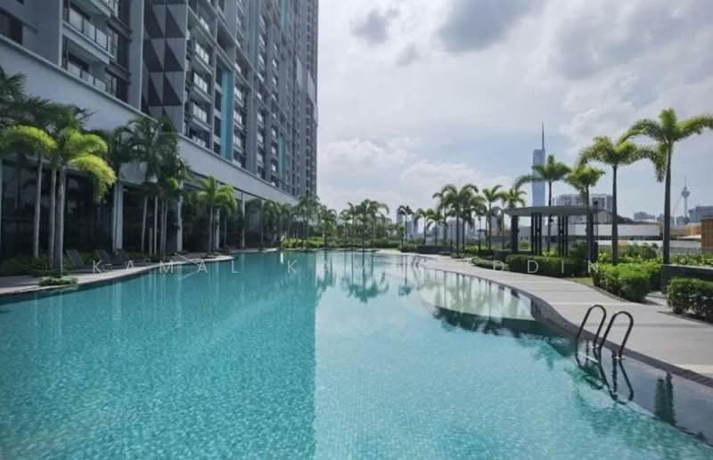 Servis Apartment untuk Disewa di Trion @ KL - Kamal Kamaruddin - Pool - PropertyGuru.com.my