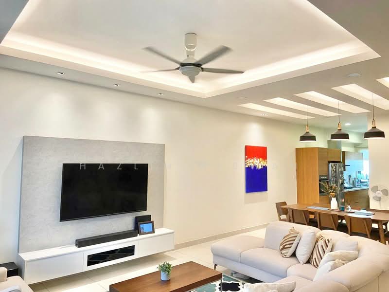 Rumah Teres 2 Tingkat untuk Dijual di Alam Impian (Shah Alam) - Hazlin Miswan - Living Room - PropertyGuru.com.my