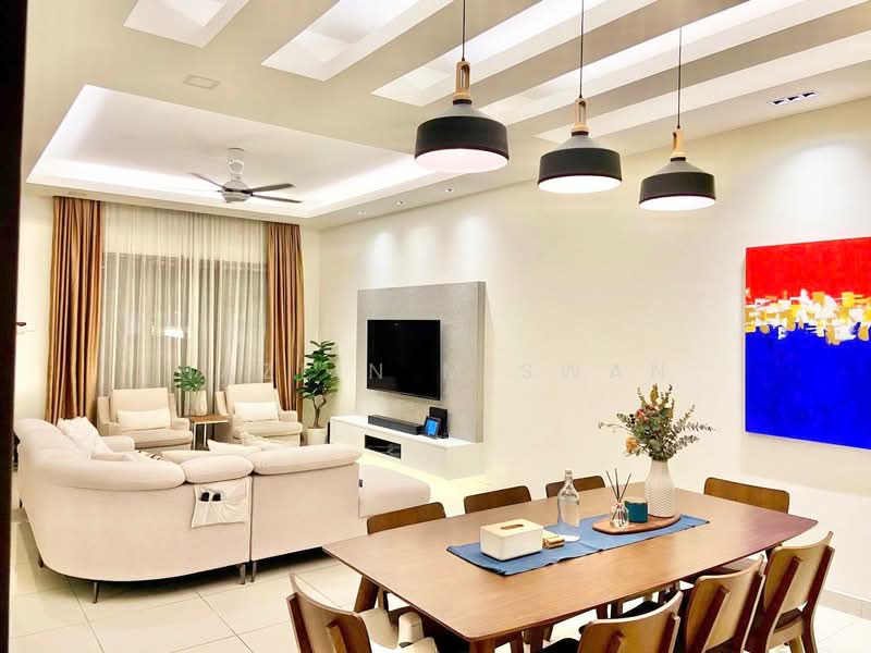 Rumah Teres 2 Tingkat untuk Dijual di Alam Impian (Shah Alam) - Hazlin Miswan - Living Room - PropertyGuru.com.my