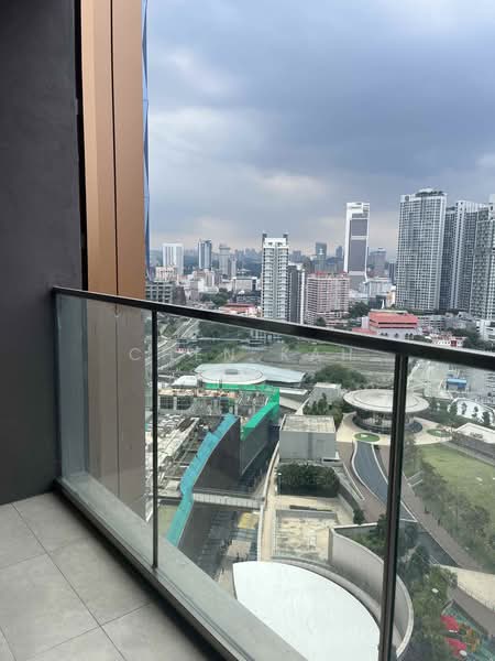 Service Residence for Sale at Lucentia Residences - Chen Kah Seng - Balcony - PropertyGuru.com.my