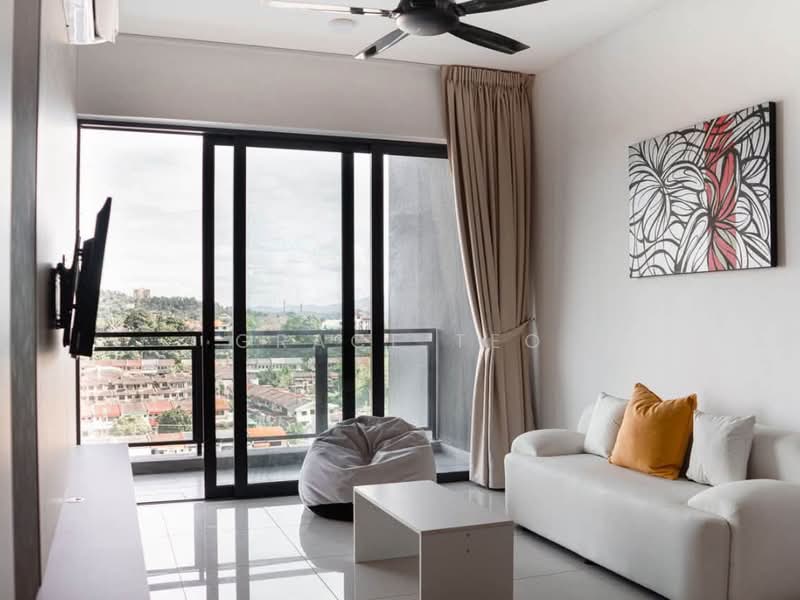 Condominium for Rent at Jesselton Twin Towers - Grace Teo - Living Room - PropertyGuru.com.my