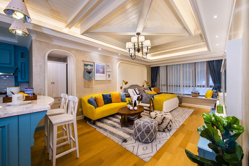 Condominium for Sale at R&F Princess Cove Phase 2-Seine Region - R&F Princess Cove Sales Representative - Living Room - PropertyGuru.com.my