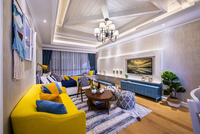 Condominium for Sale at R&F Princess Cove Phase 2-Seine Region - R&F Princess Cove Sales Representative - Living Room - PropertyGuru.com.my