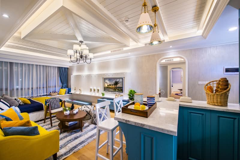 Condominium for Sale at R&F Princess Cove Phase 2-Seine Region - R&F Princess Cove Sales Representative - Living Room - PropertyGuru.com.my