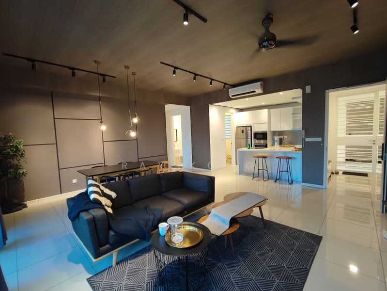 Kediaman Servis untuk Disewa di Eco Sky - Ray Kong - Living Room - PropertyGuru.com.my