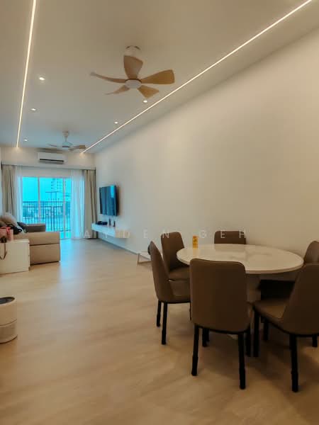 Kondominium untuk Dijual di D'Aman Residence - Jayden Geh - Living Room - PropertyGuru.com.my