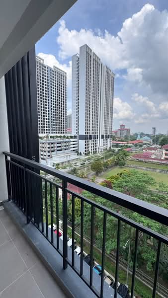 Service Residence for Rent at TRELLIS RESIDENCES - Sausa Lee - Balcony - PropertyGuru.com.my