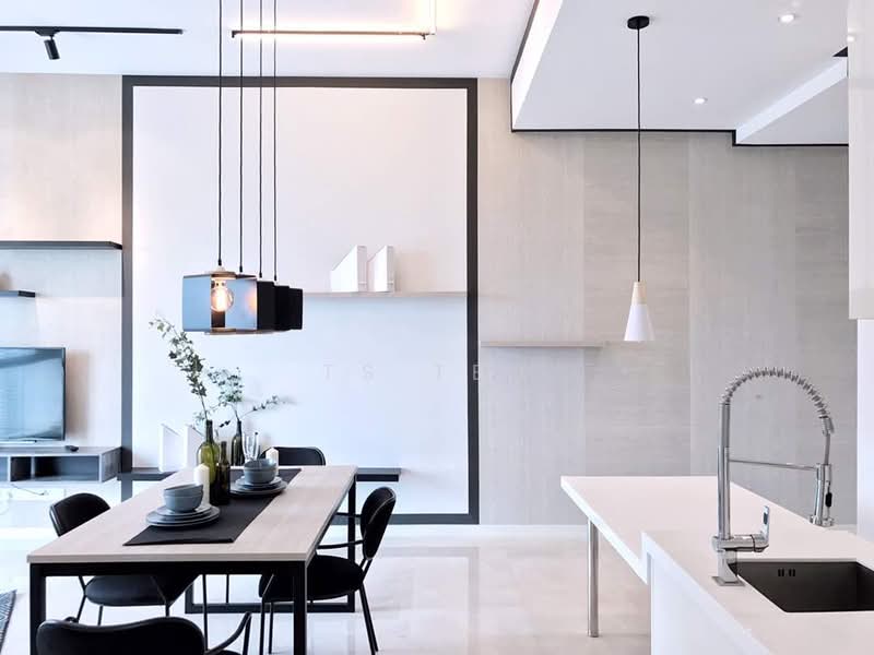 Servis Apartment untuk Disewa di Vogue Suites One - TS Teh - Dining Room - PropertyGuru.com.my