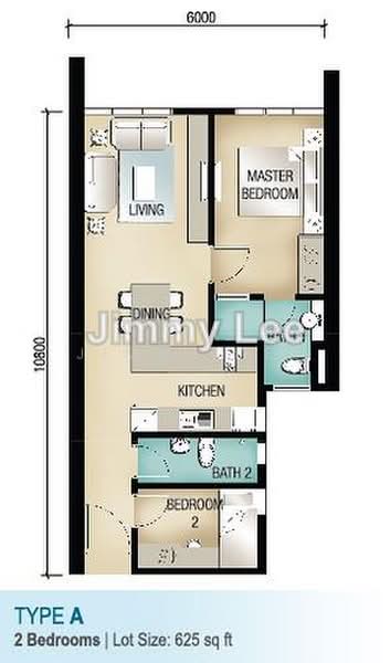 Service Residence for Sale at The Tropics Designer Suites - Jimmy Lee - PropertyGuru.com.my