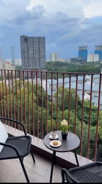 Service Residence for Sale at The Rosewoodz @ Bukit Jalil - Geo . - Balcony - PropertyGuru.com.my