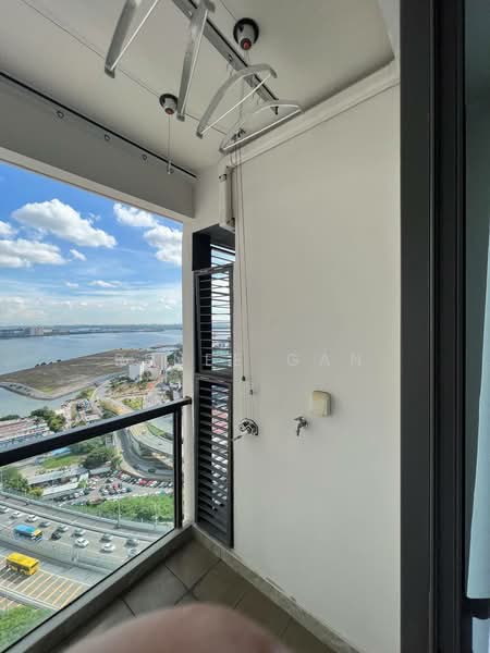 Service Residence for Rent at R&F Princess Cove Phase 1 - Renee Gan - Balcony - PropertyGuru.com.my