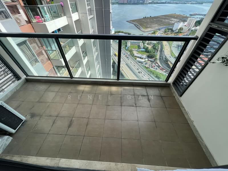 Service Residence for Rent at R&F Princess Cove Phase 1 - Renee Gan - Balcony - PropertyGuru.com.my