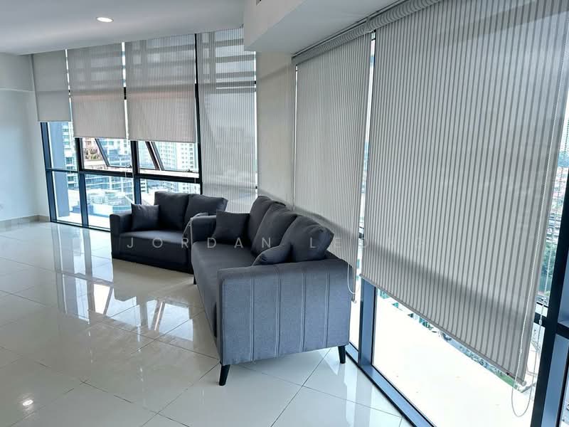 Kediaman Servis untuk Disewa di Pacific Star (Service Residence) - Jordan Leong - Living Room - PropertyGuru.com.my