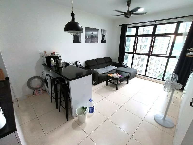 Service Residence for Sale at The Garden Residences - Edward Oo - Living Room - PropertyGuru.com.my