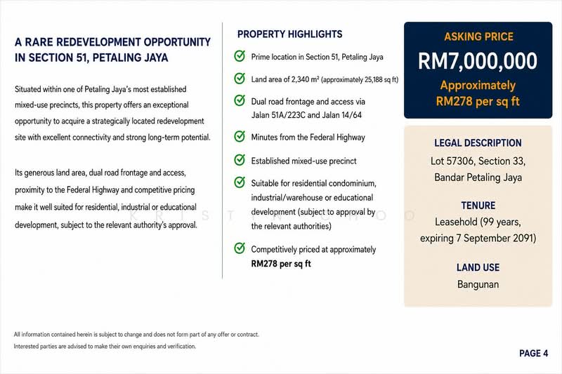 Commercial Land for Sale in Petaling Jaya (Selangor) - Kristin Choo - PropertyGuru.com.my
